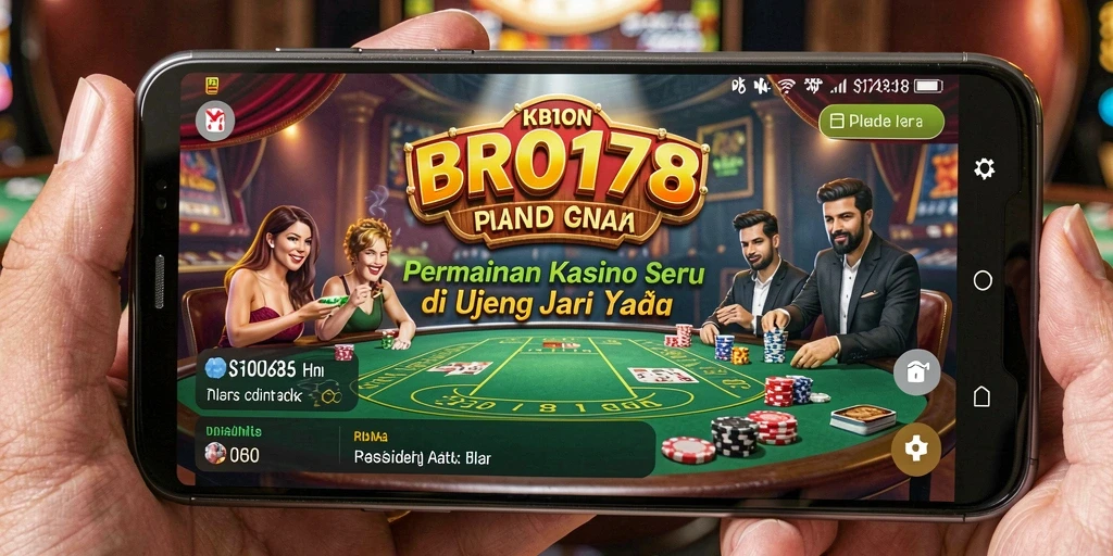 Tampilan gameplay yang menegangkan dan penuh warna dari permainan Kasino BRO178.