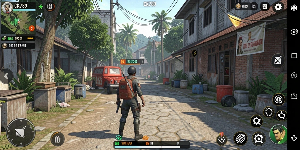 Screenshot CK789 menampilkan gameplay simulasi yang menarik dan interaktif.