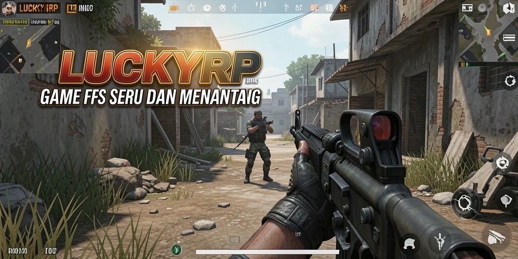 Tangkapan layar menunjukkan aksi menegangkan dalam pertempuran FPS.