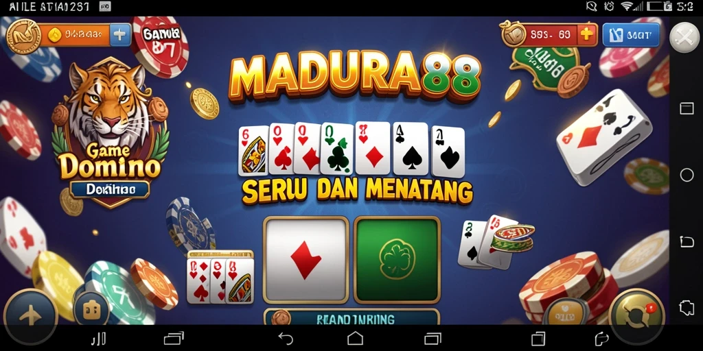 Tampilan gameplay seru di MADURA88 dengan suasana yang menyenangkan.