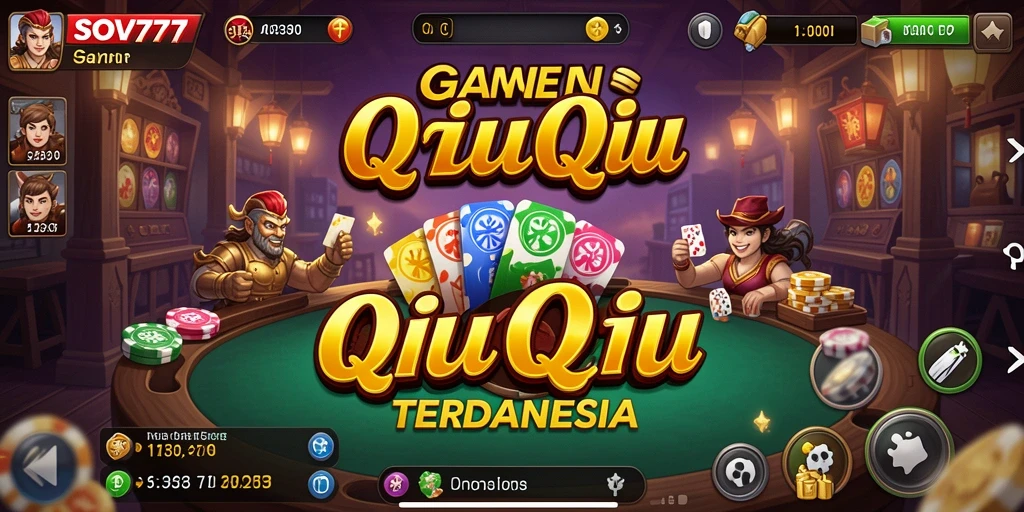 Tampilan gameplay menarik dari SOV777 dengan kartu QiuQiu.